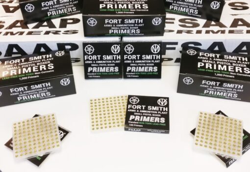 ‘Fort Smith’ (FSAAP) Lead-Free Small Pistol Boxer Primers